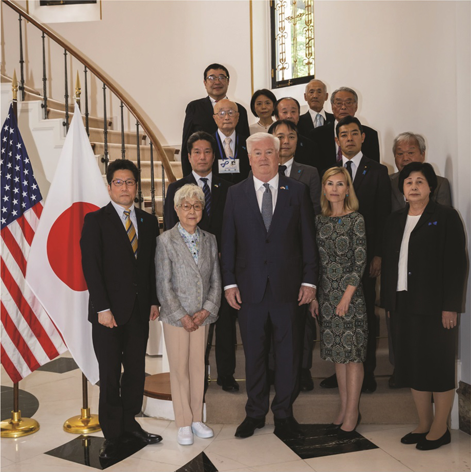 ジョージ・グラス次期駐日米国大使夫妻との面会（2025.5）