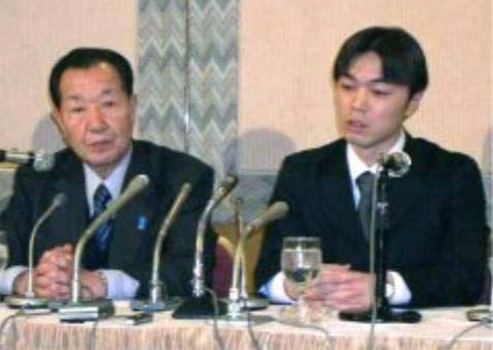 飯塚耕一郎さんと飯塚繁雄さん